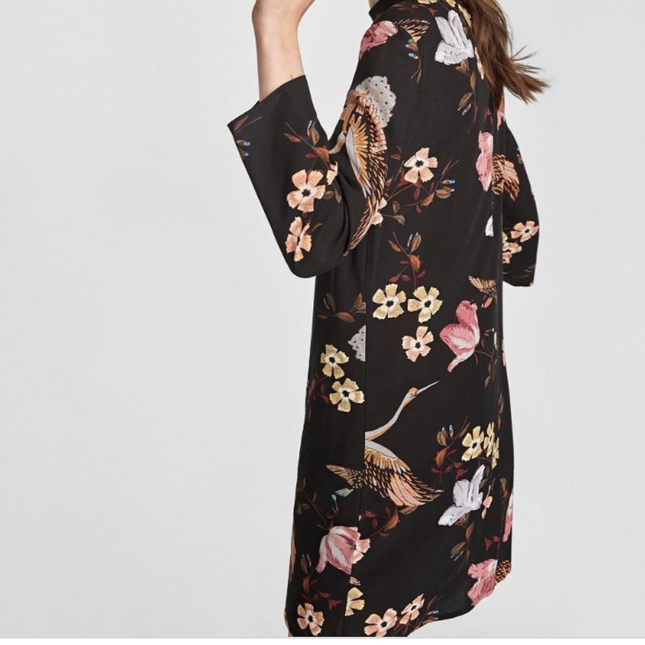 zara asian inspired dress