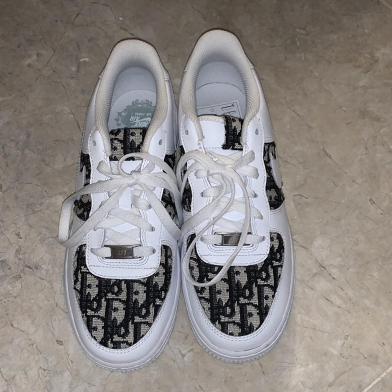 dior custom trainers