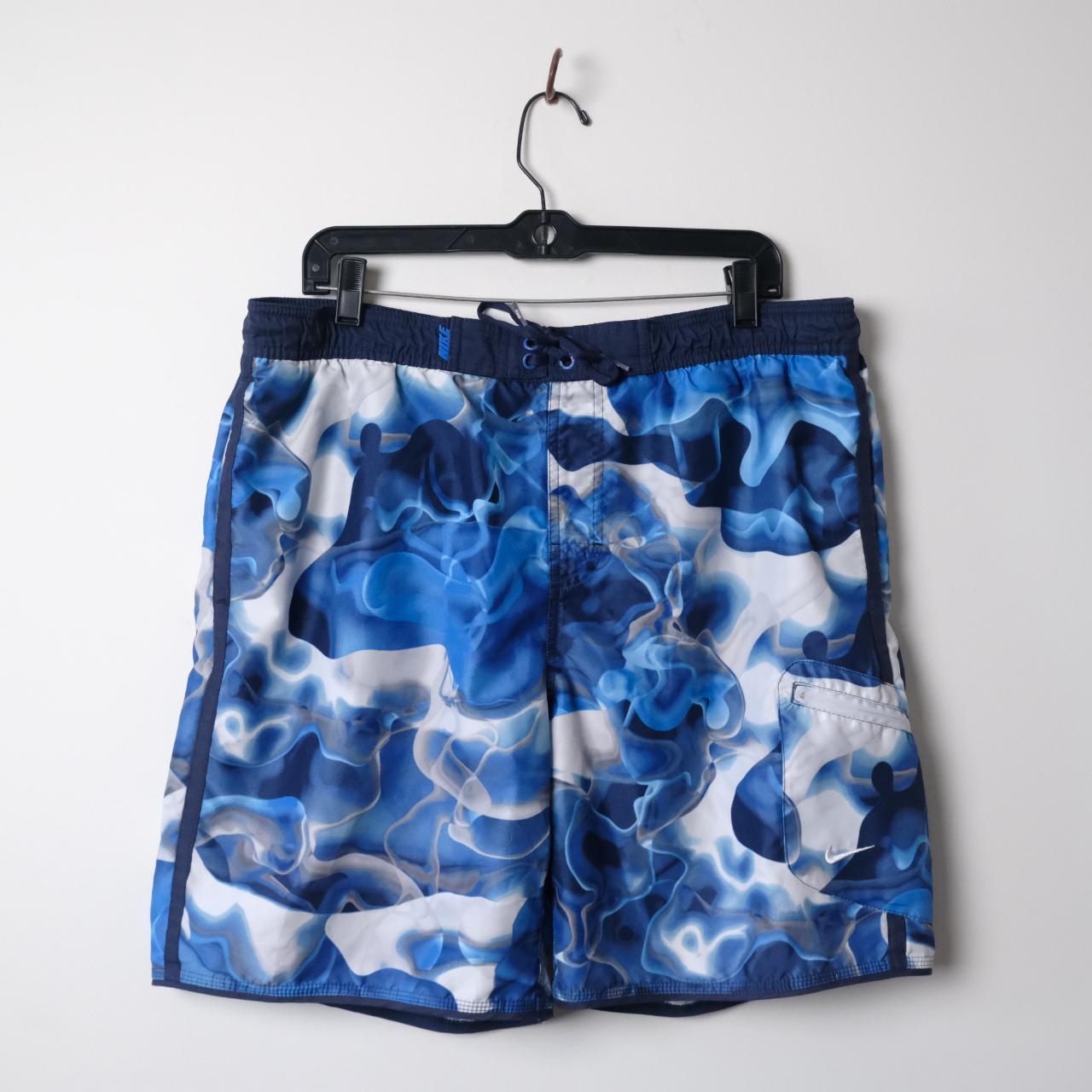 Nike Men's Blue Swim-briefs-shorts