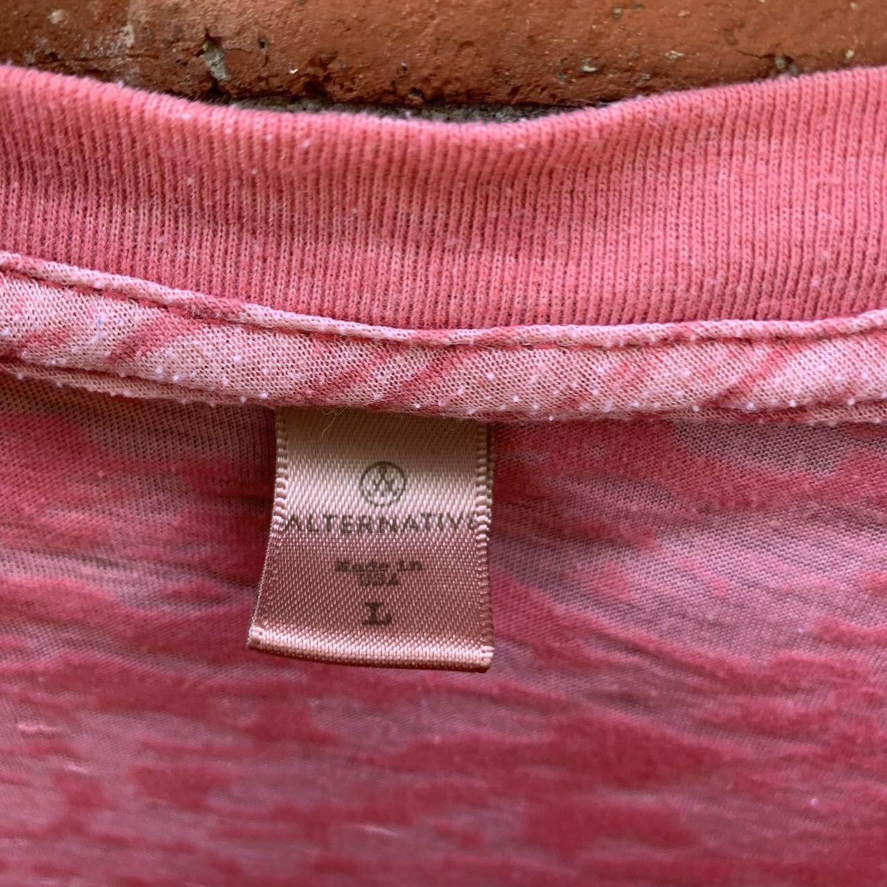 Alternative Apparel Women's Red Tshirt Depop