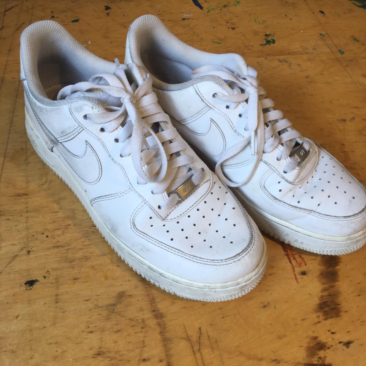 NIKE AIR FORCE ONE SIZE 8 UK DECENT CONDITION.... - Depop