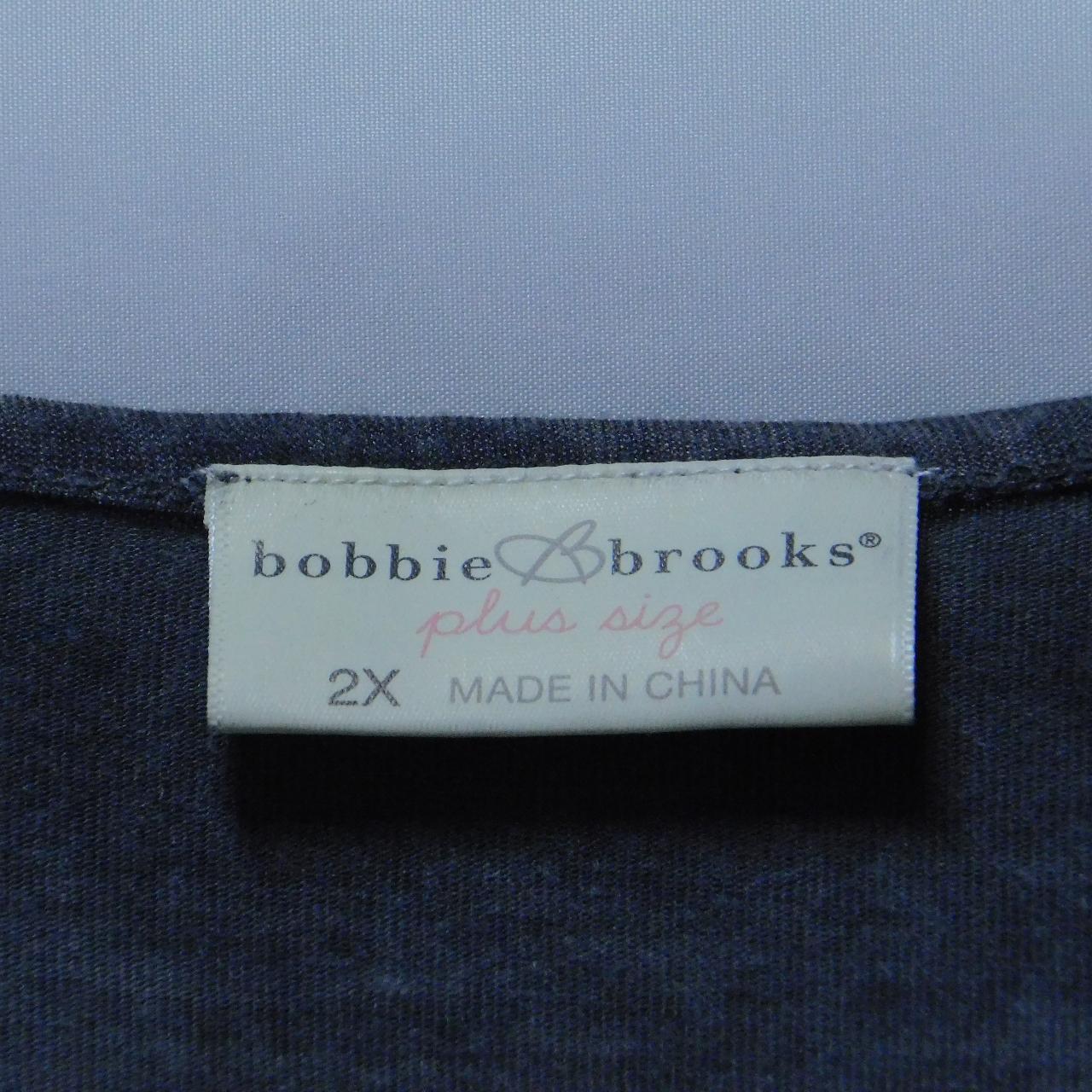 NWT Bobbie Brooks Gray V-Neck Hi-Lo Tunic. Cross... - Depop