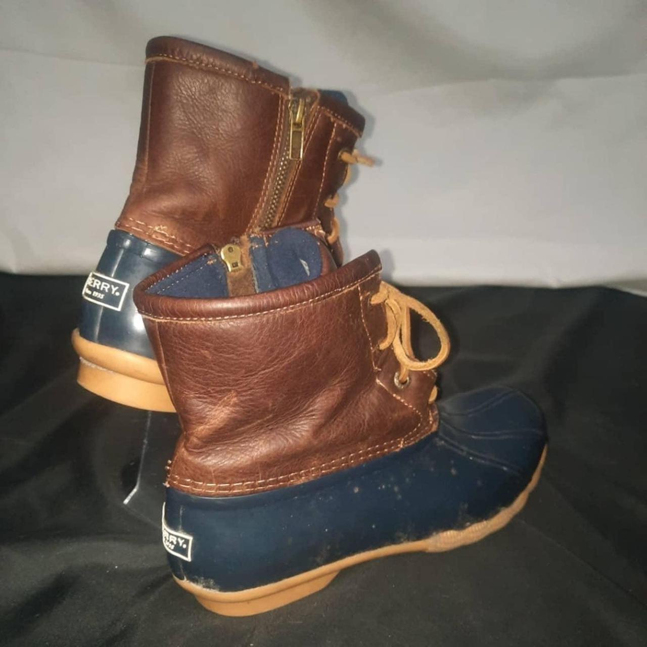 Sperry Topsider salt water duck boots. Waterproof... Depop