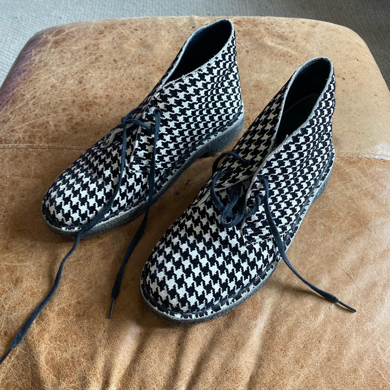 clarkes-original-desert-boots-in-houndstooth-depop