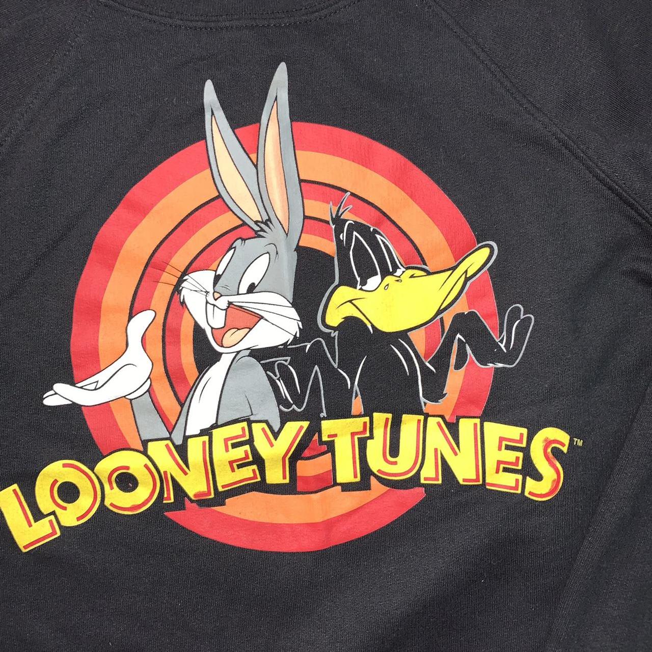 Kids Looney Tunes Crewneck Sweater newer age. Size... - Depop