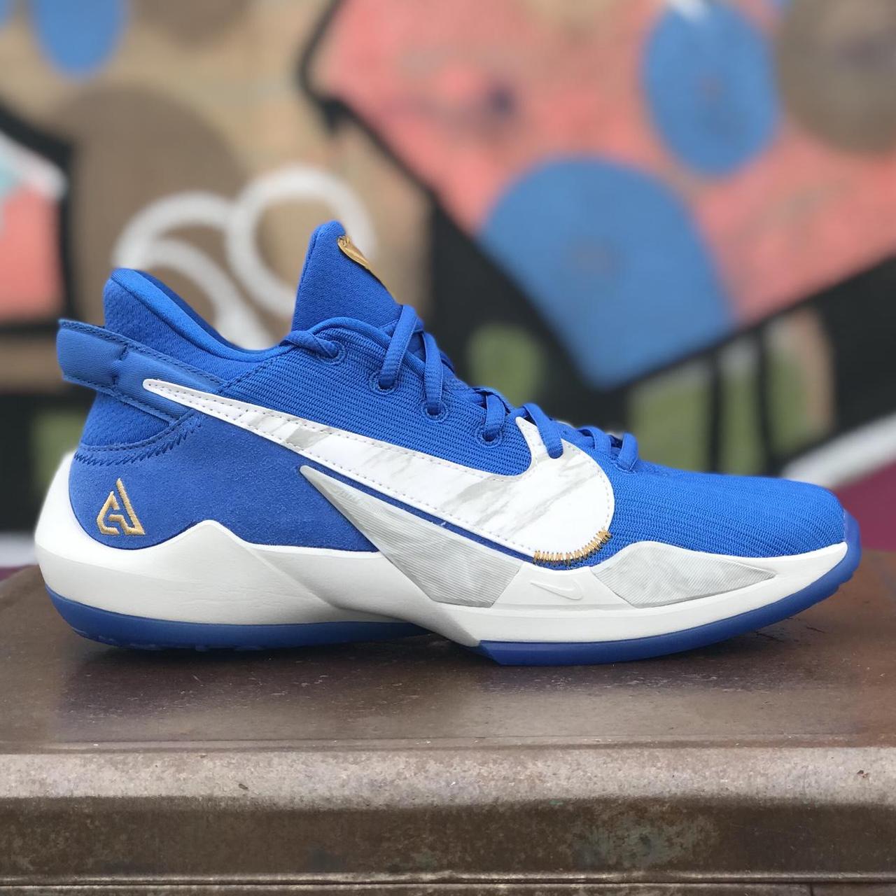 nike freak 2 blue