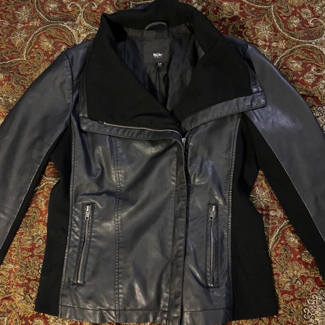 mossimo leather jacket