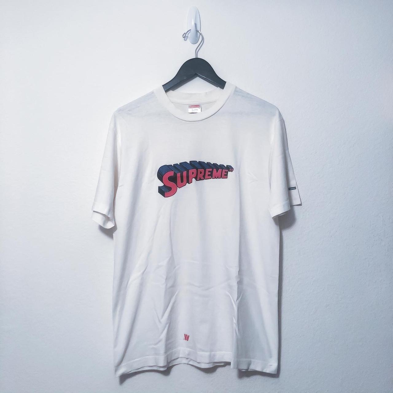 1998 Supreme x WTAPS “Superman” logo tee, • used