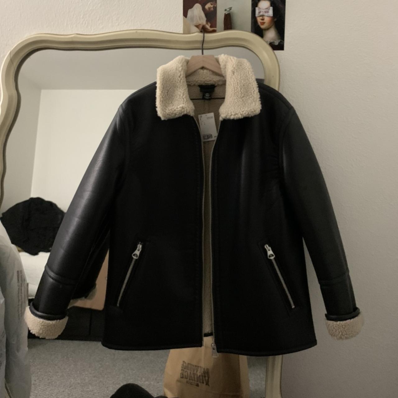 Leather Coat Retail: $150 All items are... - Depop