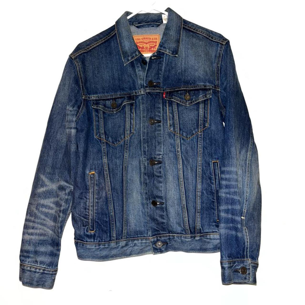 levis denim jacket no pockets