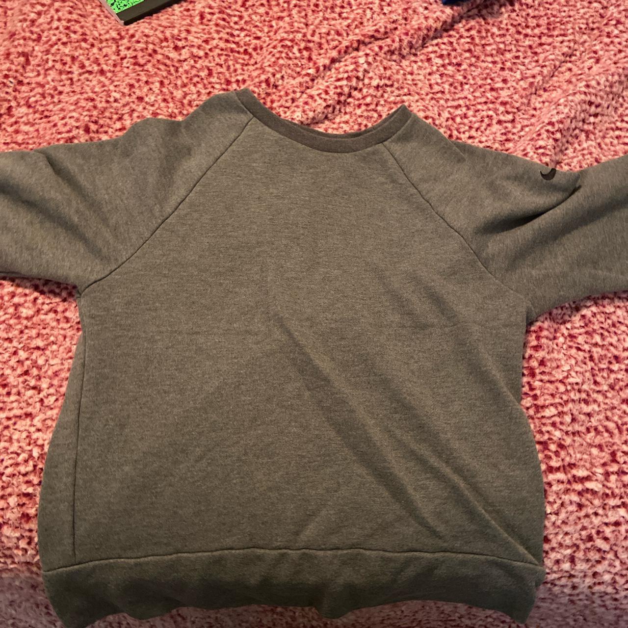 womens grey nike sweater