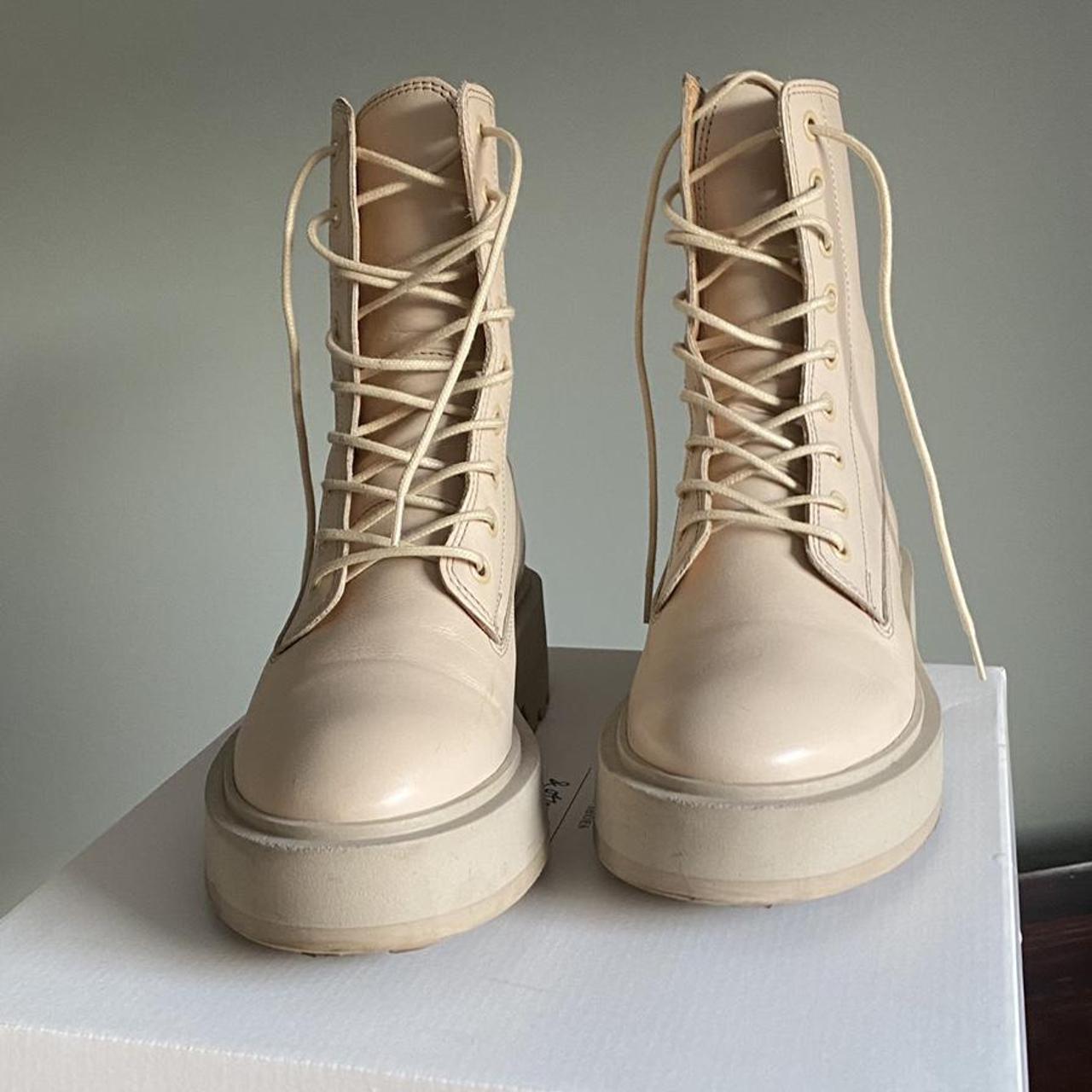 and other stories beige boots