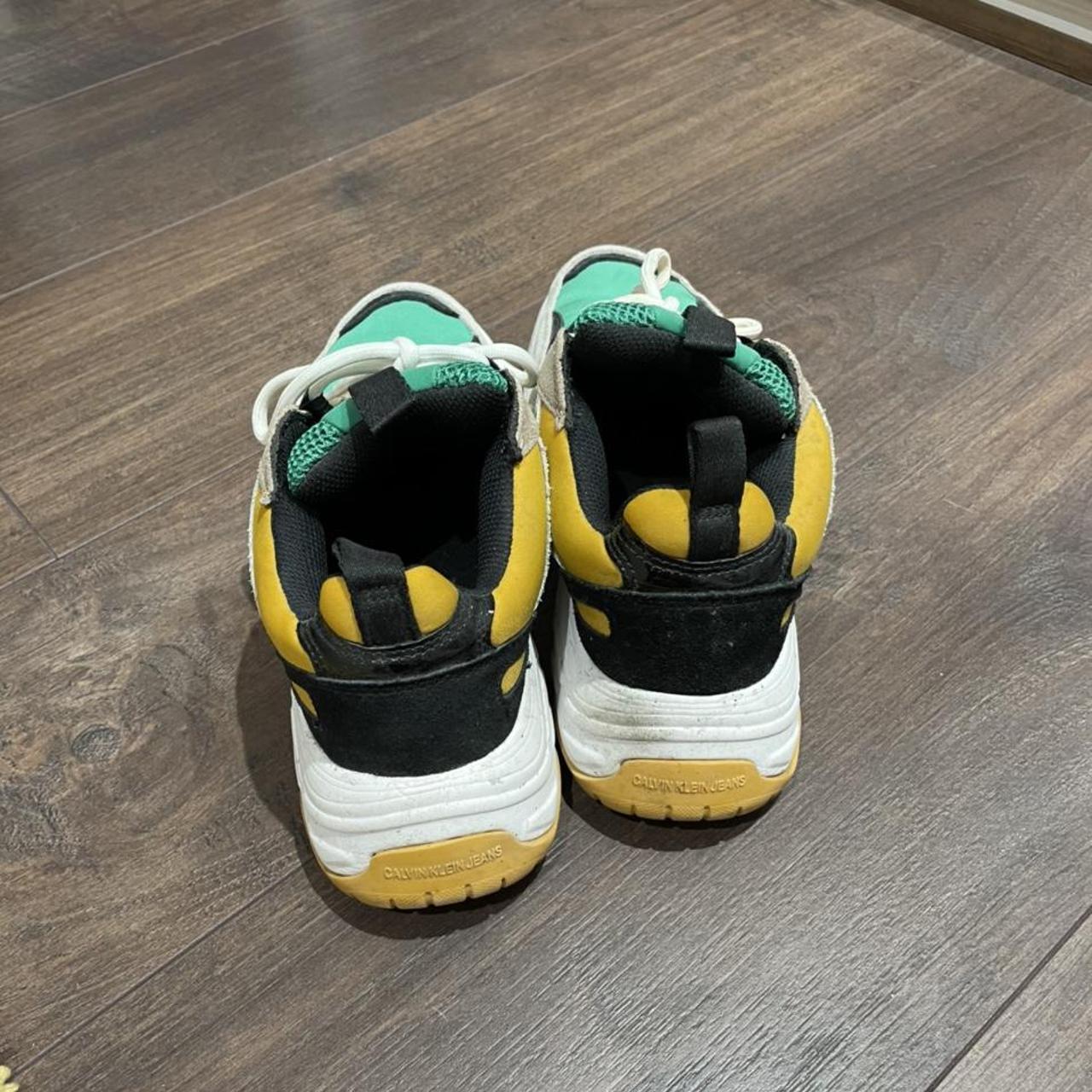 calvin klein maya green yellow