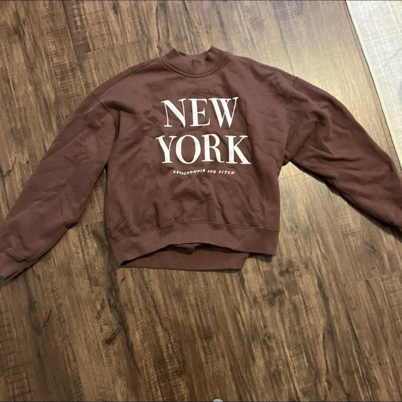 Abercrombie & Fitch New York sweatshirt. Size small.... - Depop