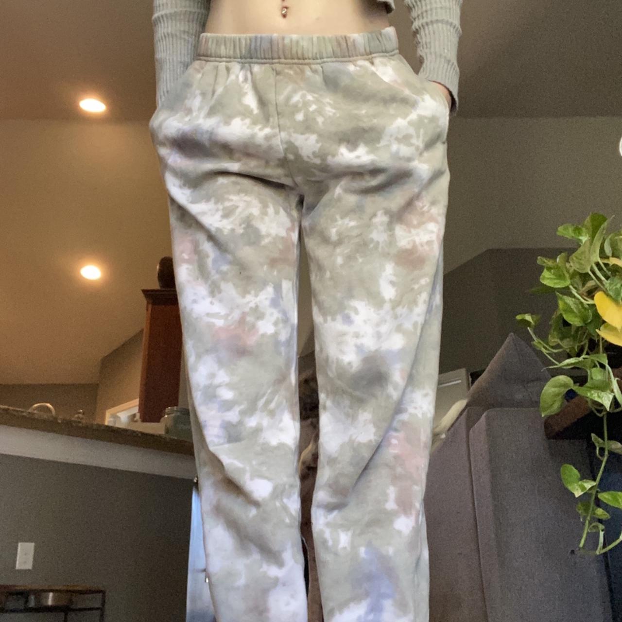 Tie dye sweats 🤍 Super comfy Size S #boho Depop