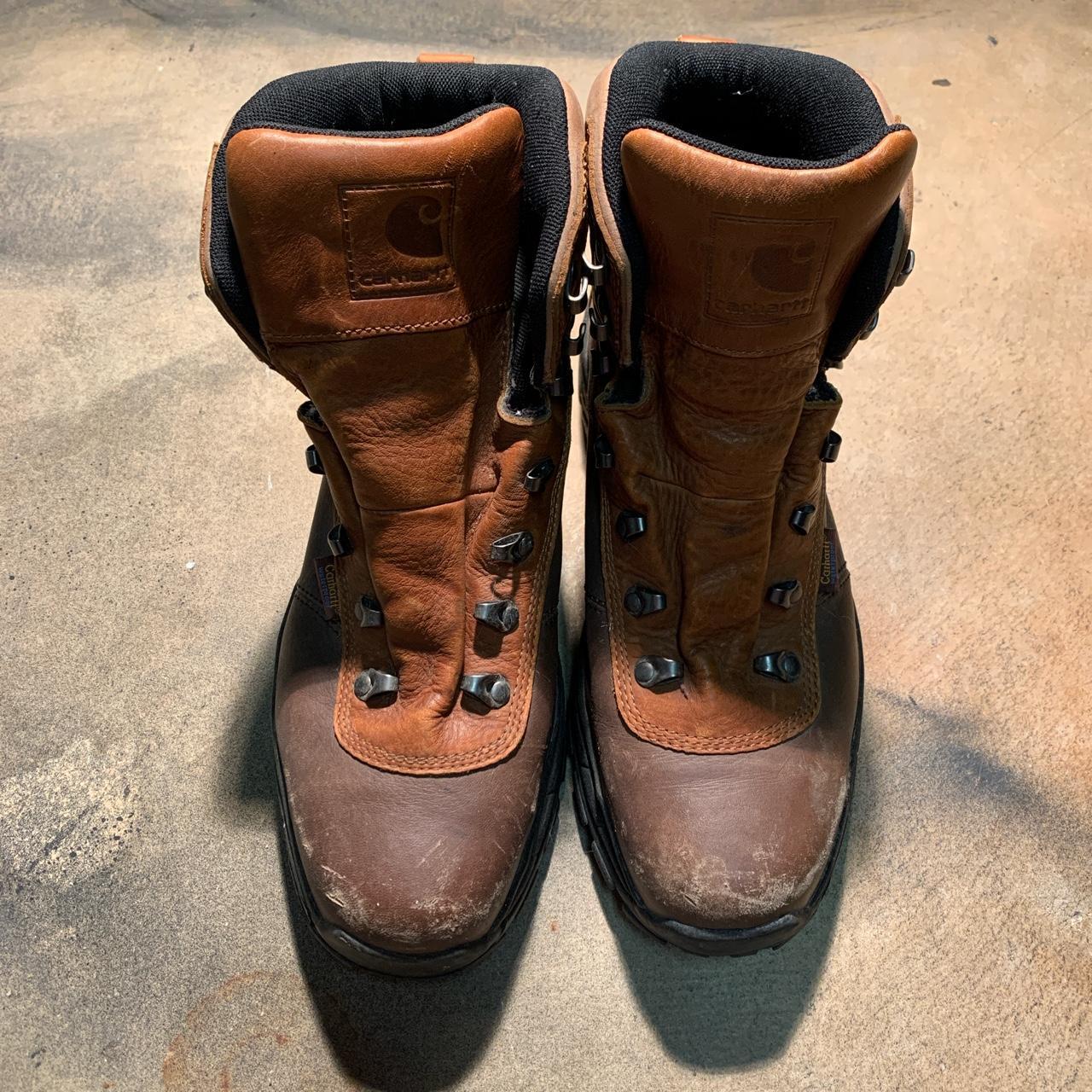 Carhartt Work Boots Condition Pretty Good Some... Depop