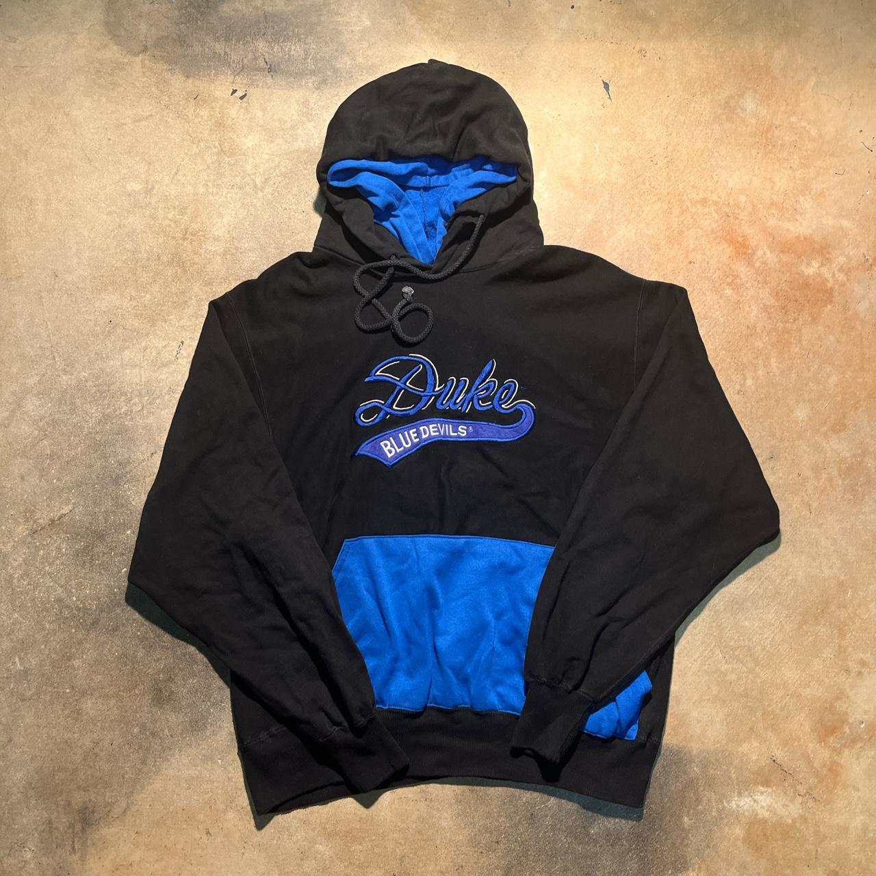 Heavyweight Duke Blue Devils Hoodie Condition Pretty... - Depop