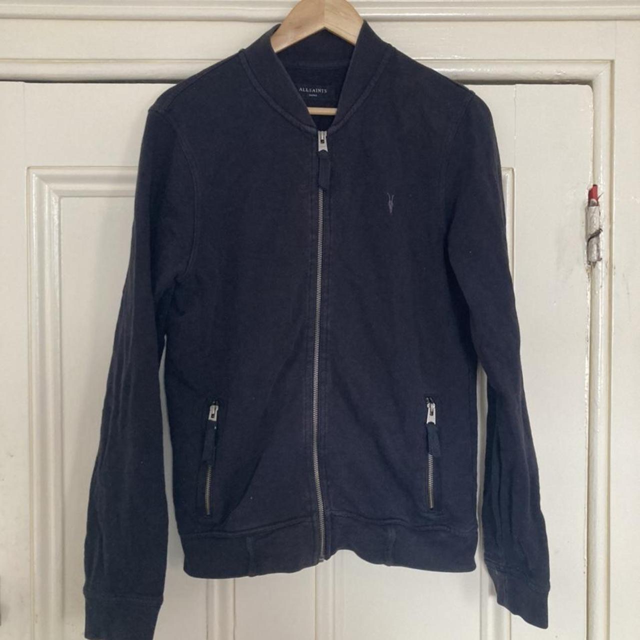 All saints bomber jacket jumper Zip up... - Depop