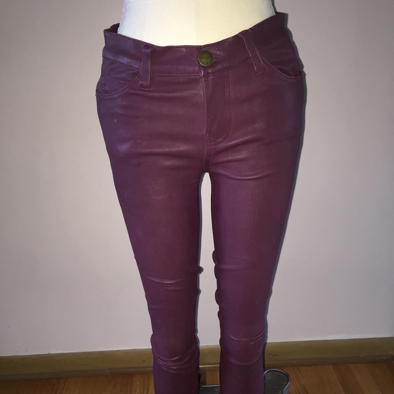 Current elliott hot sale leather pants