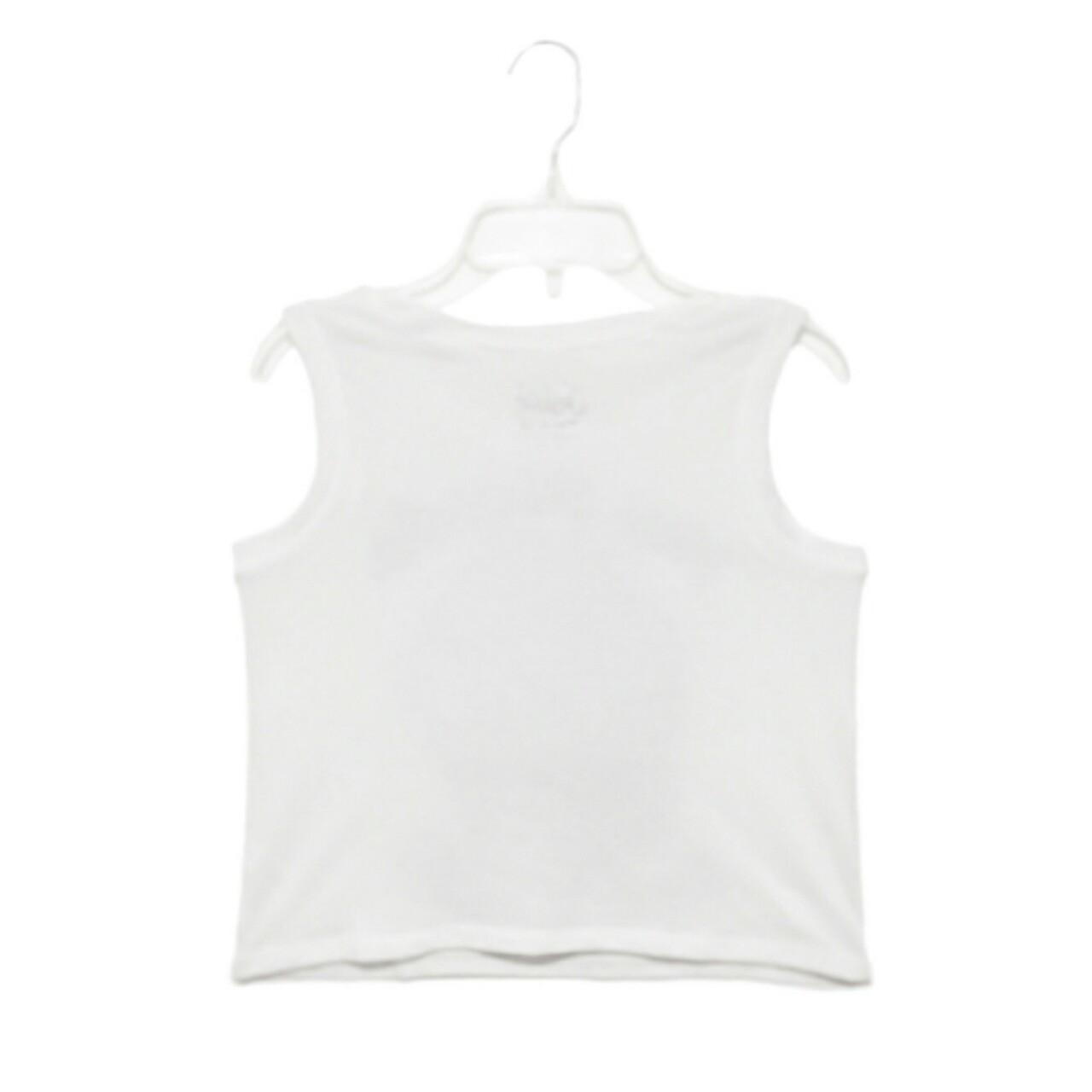 2000s Justice girl's size 12 (women’s xxs) white... Depop