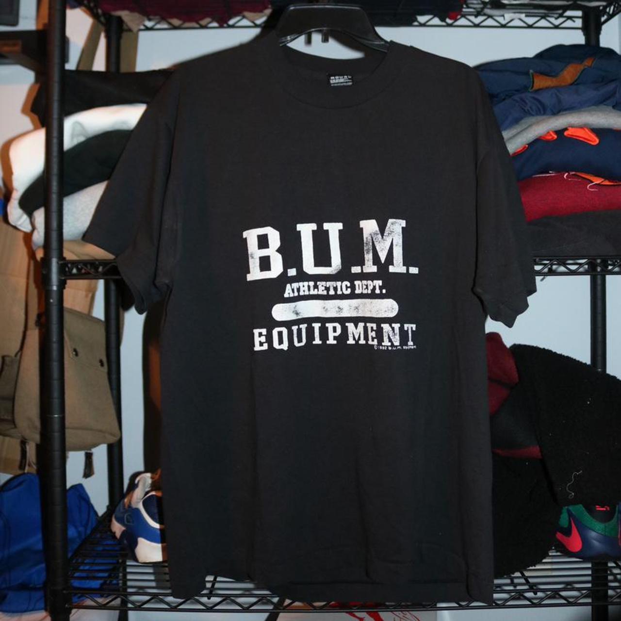 1992 vintage B.U.M. Equipment tee🖤🤍 This is a very... Depop