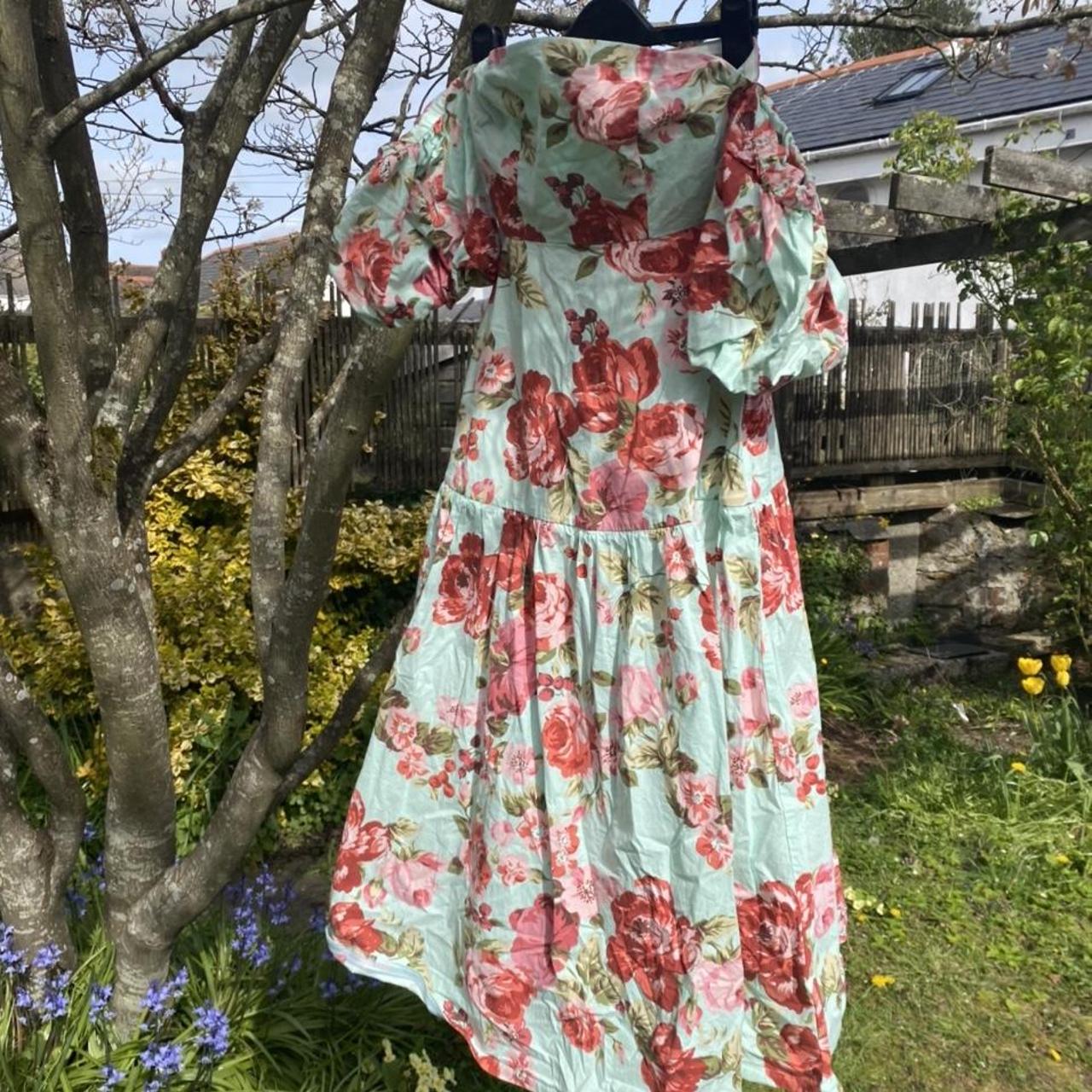 Laura Ashley Women's Multi Dress | Depop