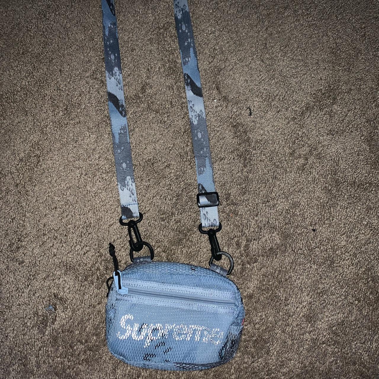 Supreme Small Shoulder Bag (SS20) Blue Chocolate Chip Camo