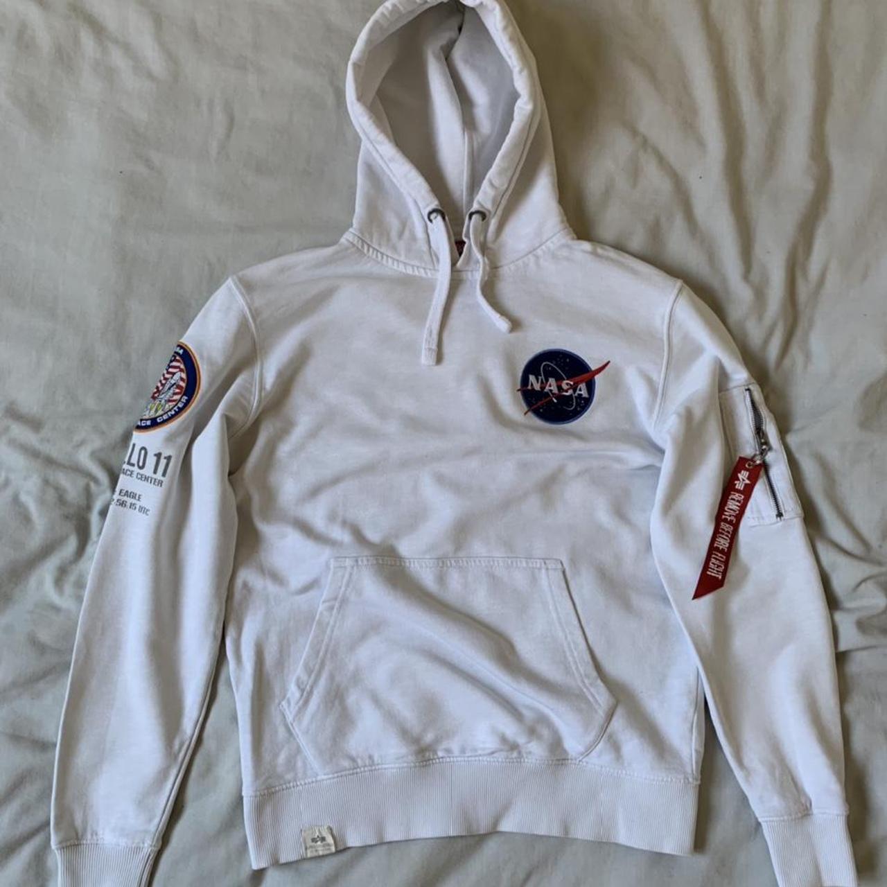 alpha industries apollo 11 hoodie