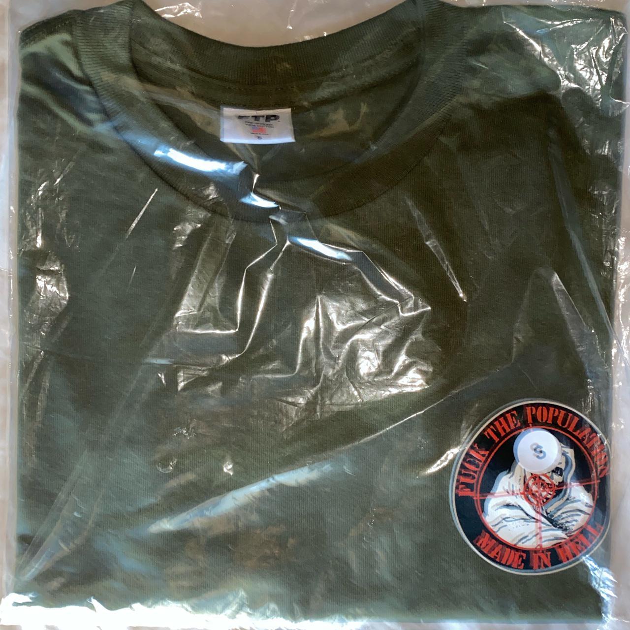 Product Image 1 - #FTP #FUCKTHEPOPULATION

REAPER TEE. OLIVE.
Size Small