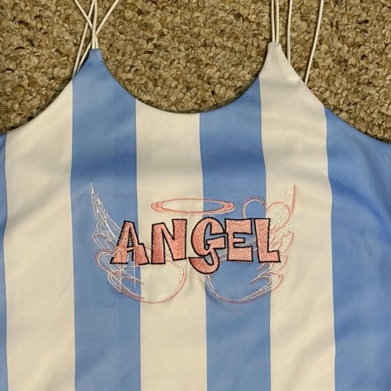 The absolute cutest y2k Cotton Candy Apparel blue... Depop