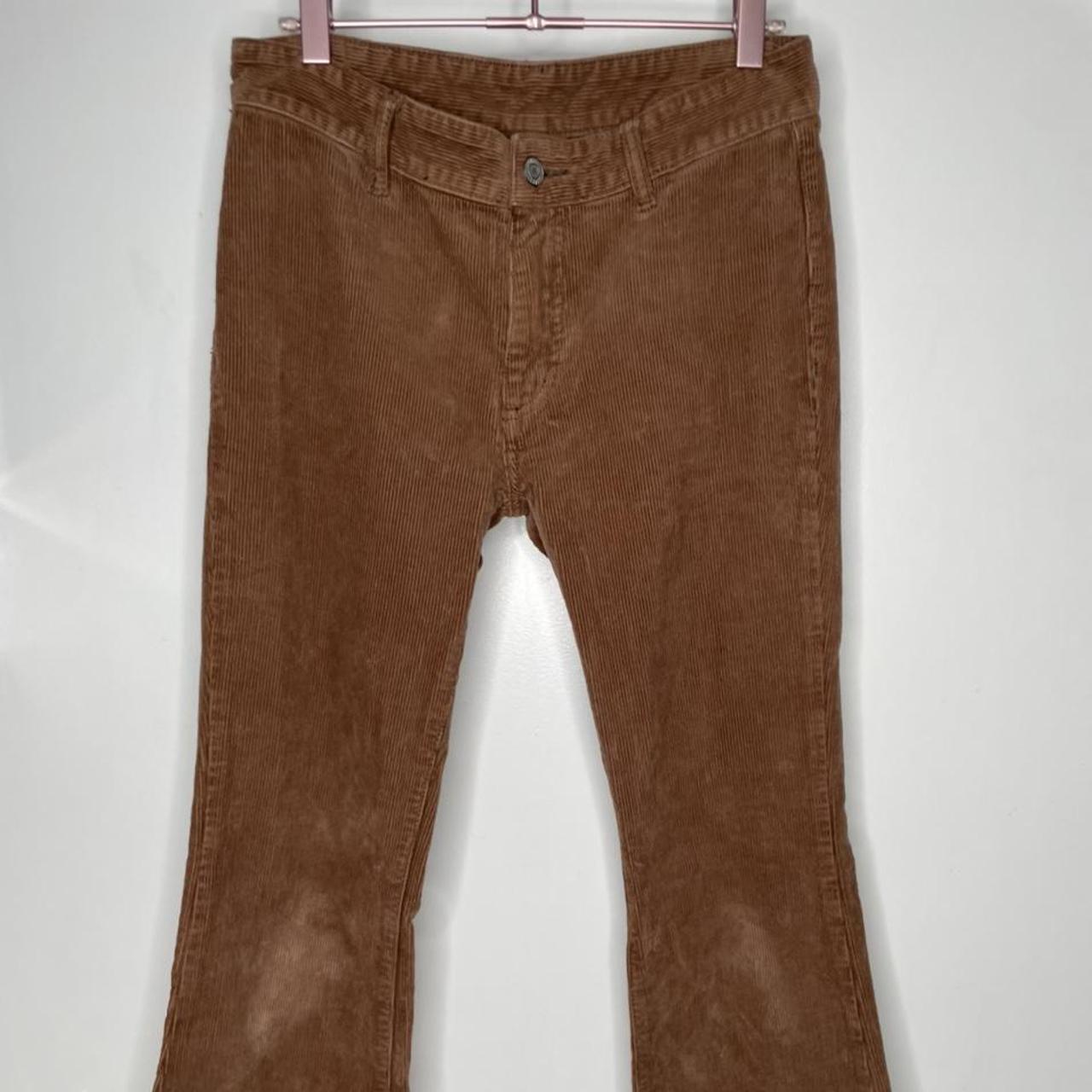 Brandy Melville Brown Corduroy Pants 🧸🤎🧸🤎 low rise - Depop