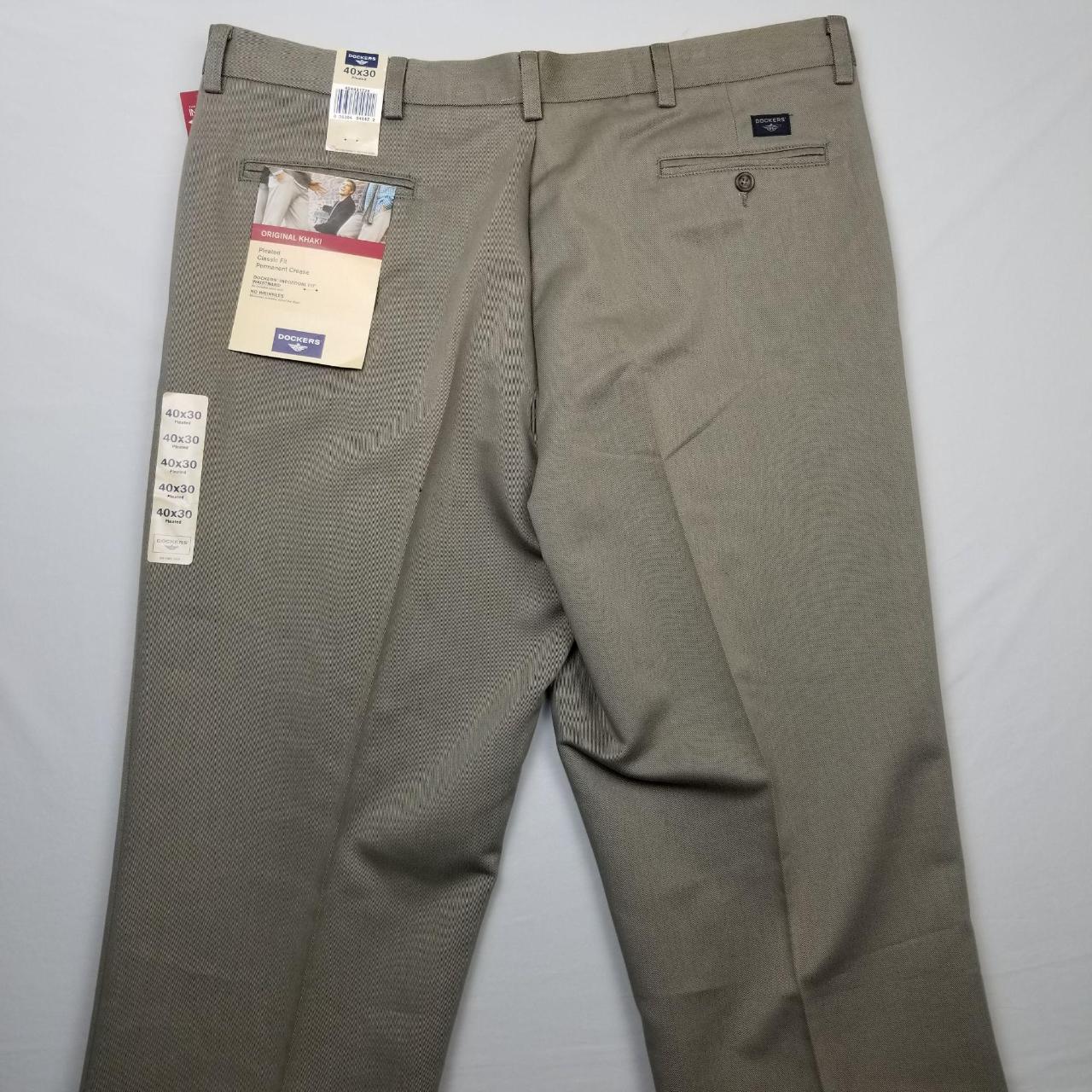 Dockers Premium Pants Relaxed Fit Trouser Men's Size... - Depop
