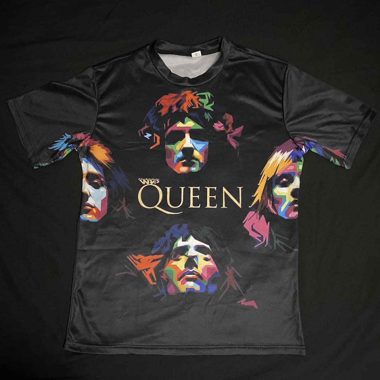 Gilar Artoholic Art Queen T Shirt Polyester Depop