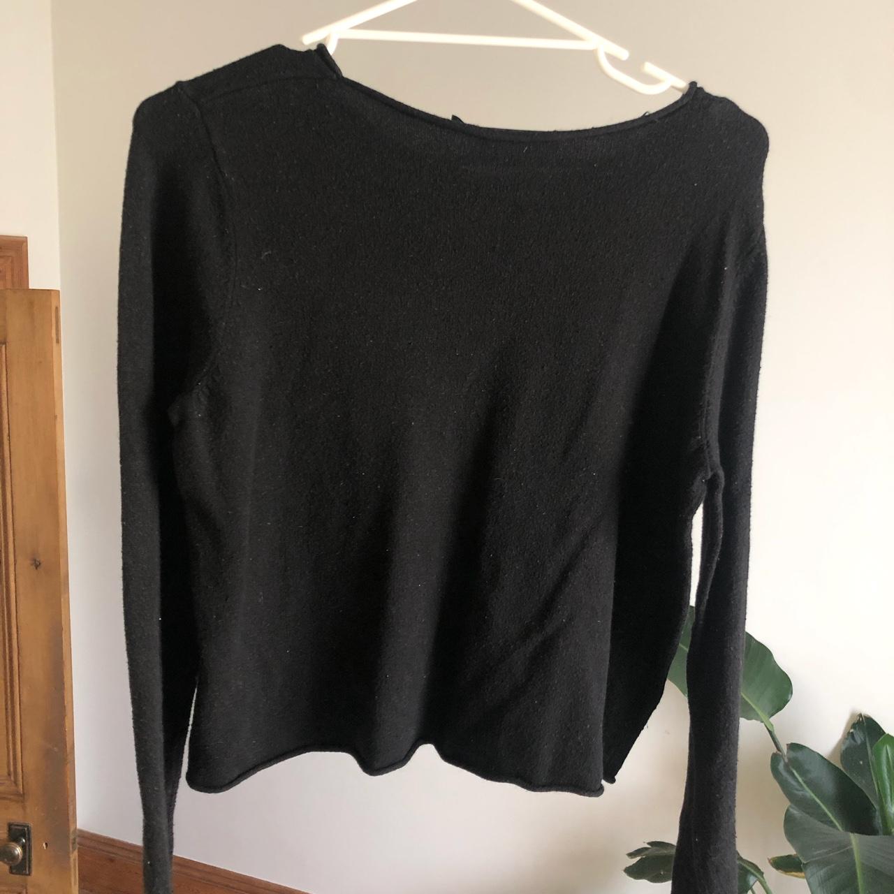 Sports girl black sweater jumper Size Small... - Depop