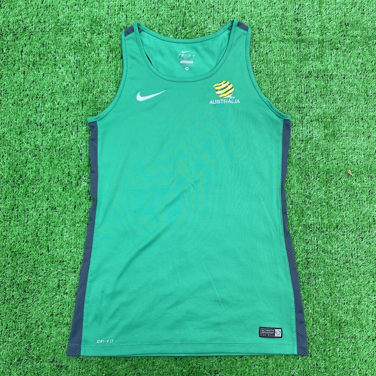 Australia National Team Green Nike Vest *Price... Depop