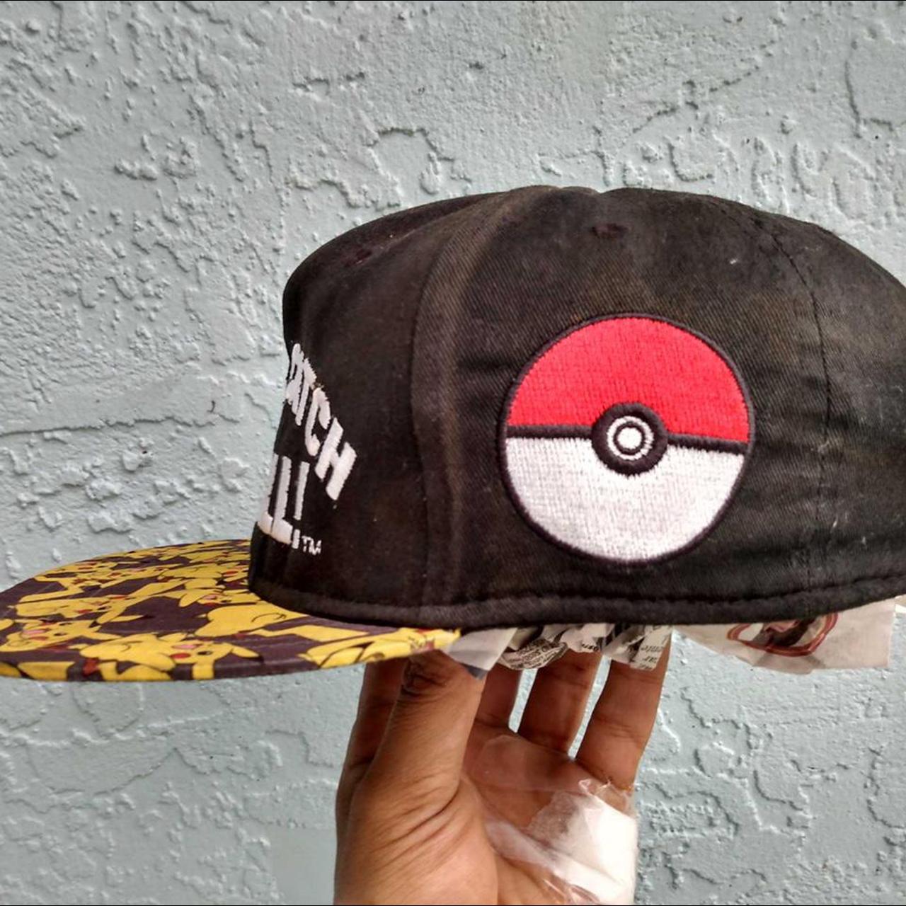 Vintage Pokemon hat catch em all hat. Cool hat Low... - Depop