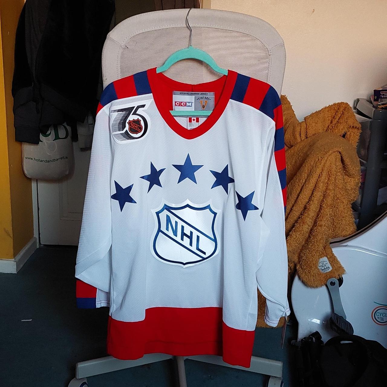 1989-1991 Vintage NHL All Star Game away Jersey 