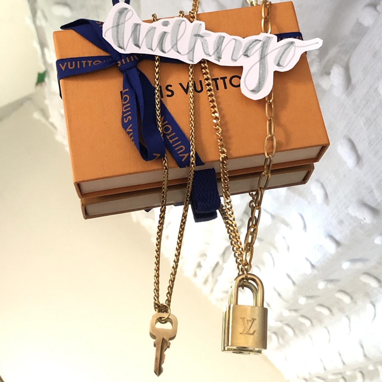LOUIS VUITTON LOCK AND KEY -authentic & in - Depop