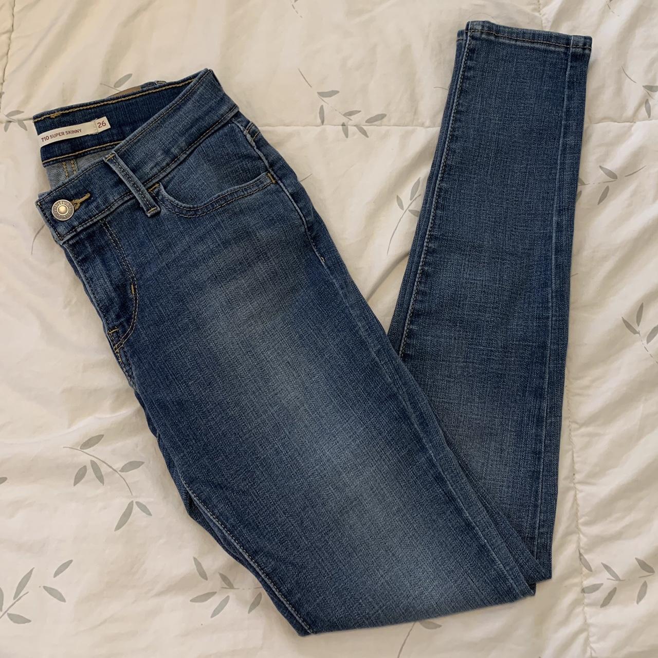 levis 701 super skinny jeans