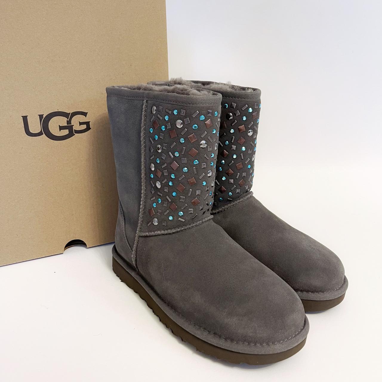 UGG CLASSIC SHORT STUD II BOOTS New in box Sizes Depop