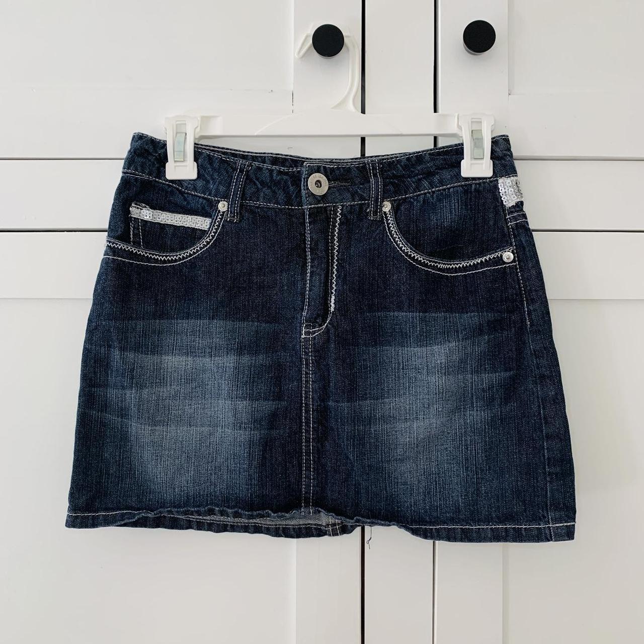 Guess denim hot sale mini skirt