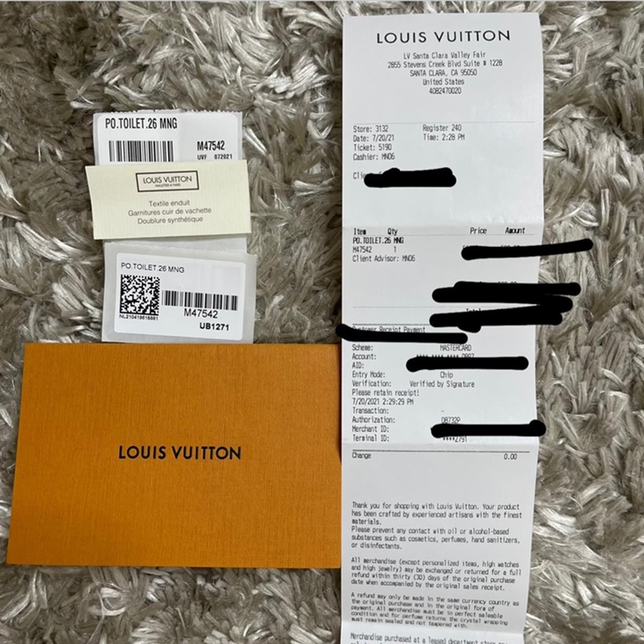 Louis Vuitton Logo Tissue Paper & Seals