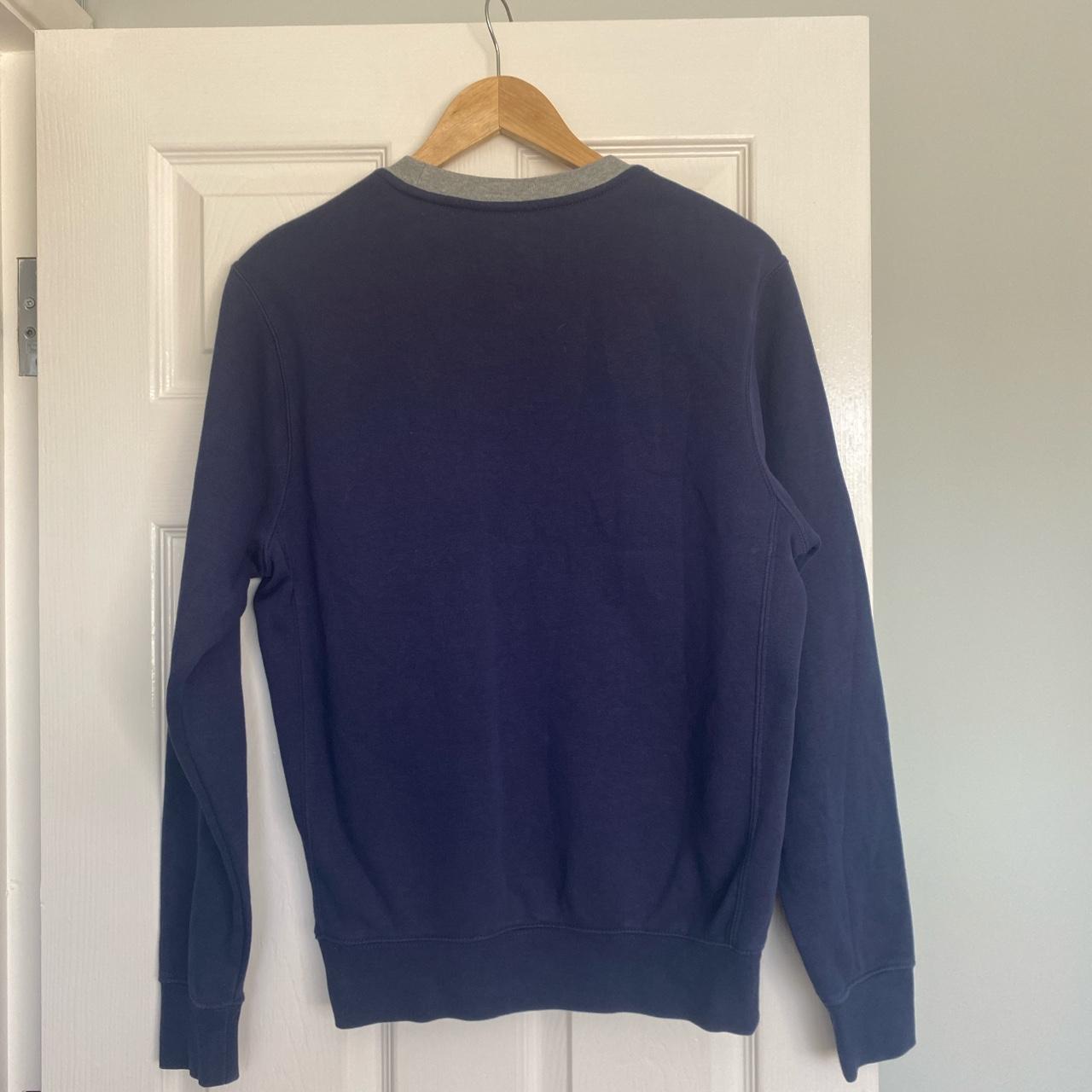 Nike Dark blue and grey sweatshirt! Size XS men’s... - Depop