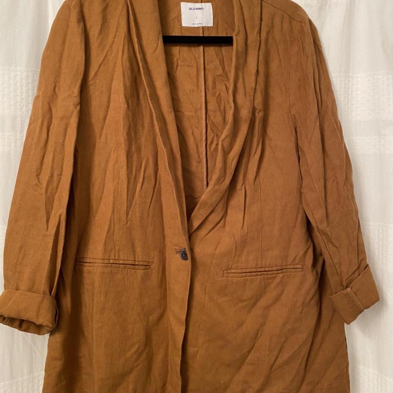 old navy linen blazer