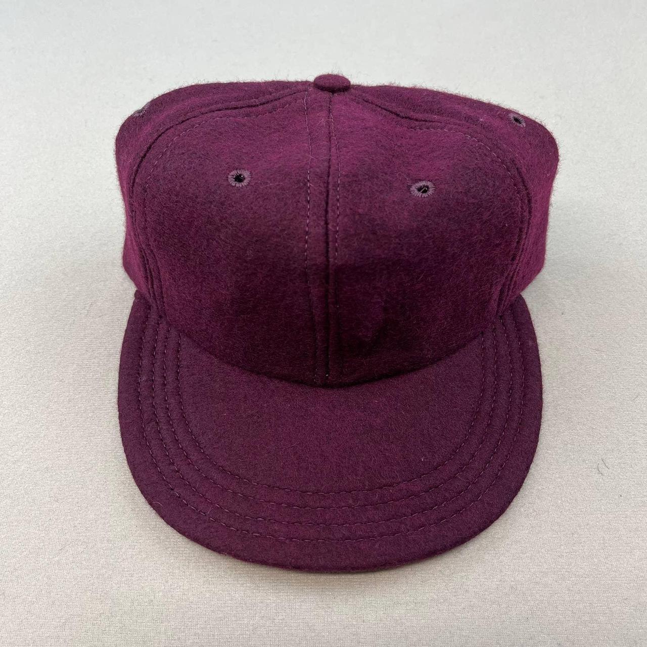 Men's Burgundy Hat | Depop