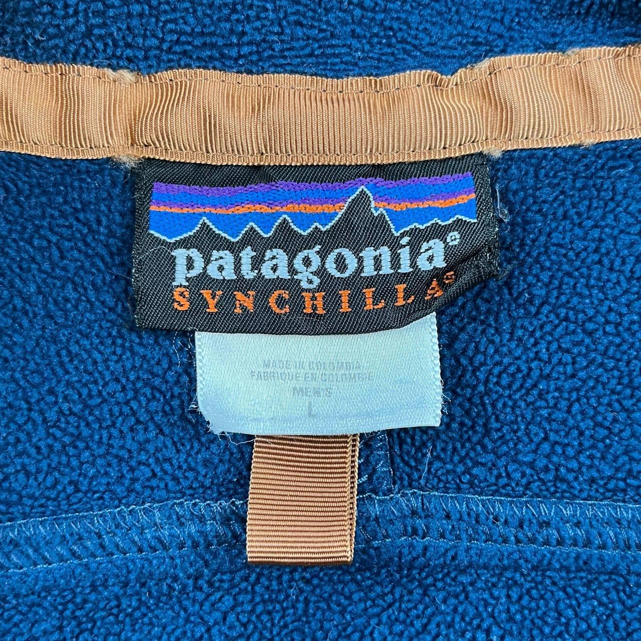 Vintage Patagonia Synchilla Half Zip Fleece Jacket... - Depop