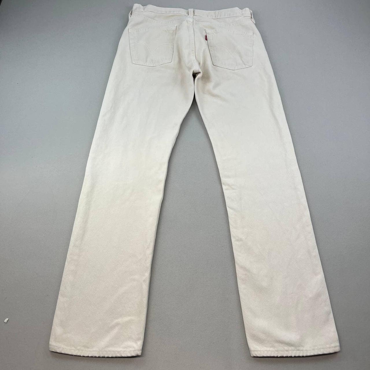 levi's cream jeans mens