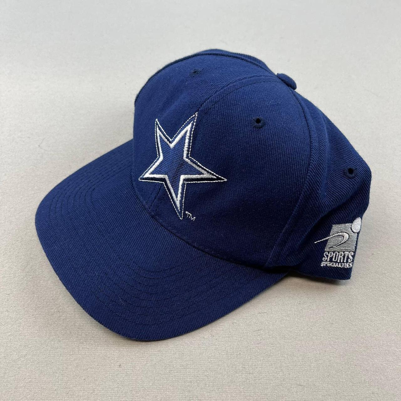 Vintage Dallas Cowboys Hat Sports Specialities Wool Hat White/Blue