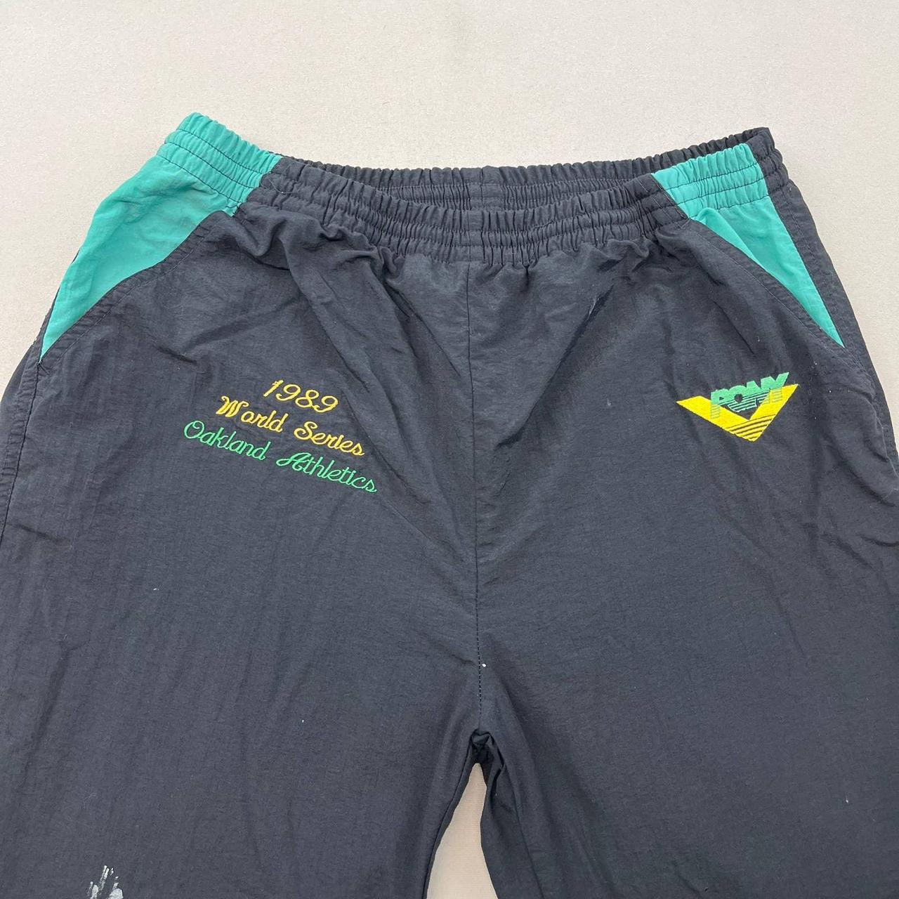 Pony Men's Black and Green Joggers-tracksuits (2)