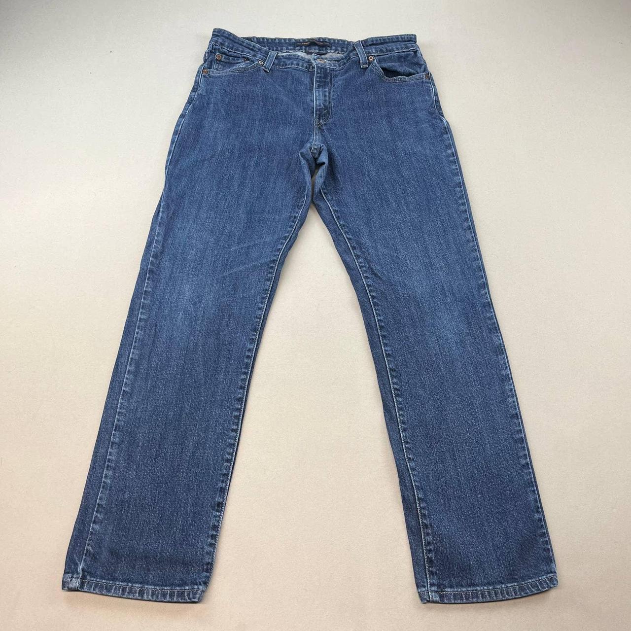Levis Skinny Jeans Womens 14 Blue Denim Mid Rise... - Depop
